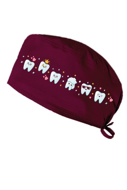 Dear Teeth Temalı Bone Doktor Hemşire Aşçı Şef Bonesi Diş Hekimi Cerrahi Bone