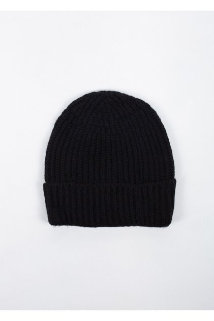 Unisex Knitted Beanie Black