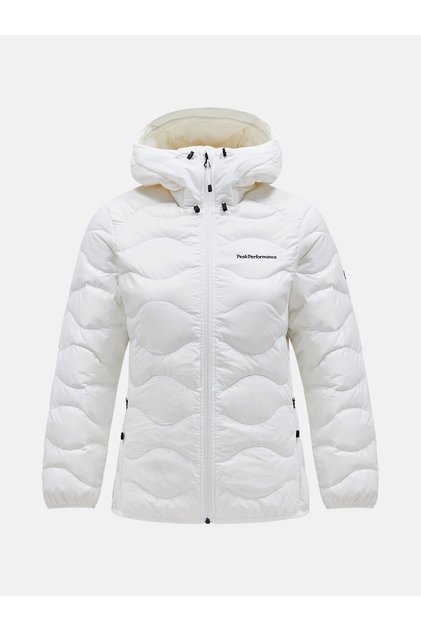 W Helium Down Hood Jacket Outdoor Ceketi Offwhıte G77852200-30227