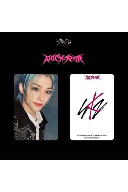 Kpop Dünyasi STRAY KIDS Felix '' Rock Star '' Albüm PC Set
