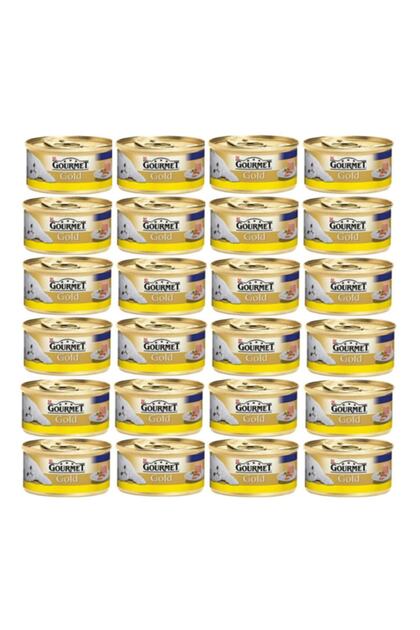 Purina Gold Kıyılmış Tavuklu Yaş Kedi Maması 85gr X 24 Adet Eksprespet