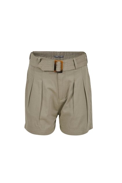 Belted Green Shorts