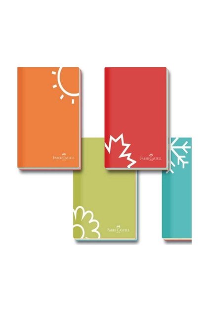 Faber Cardboard Cover Vertical A5 Seasonss Set of 4 5000083 /