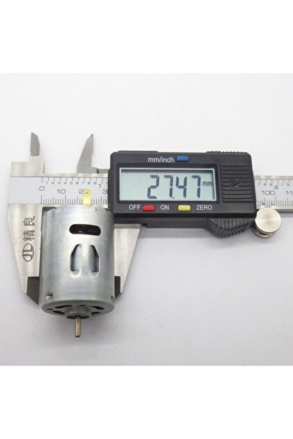 EmAyCenter Rs385 Dc Motor 12-24v 8000 Rpm Paslanmaz Yüksek Hızlı