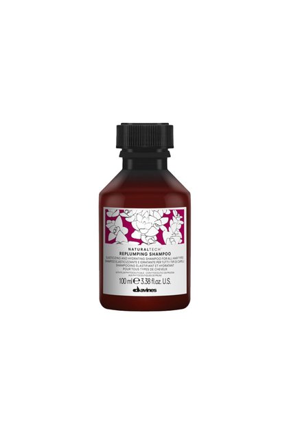 Replumping Paraben-Free Sulfate-Free Plumping and Moisturizing Mini Shampoo 100ml