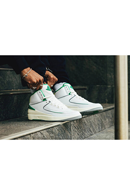 【美品】AIR JORDAN 2 RETRO 27.5 Nike Air Jordan 2 Retro Lucky Green - Fiyatı, Yorumları