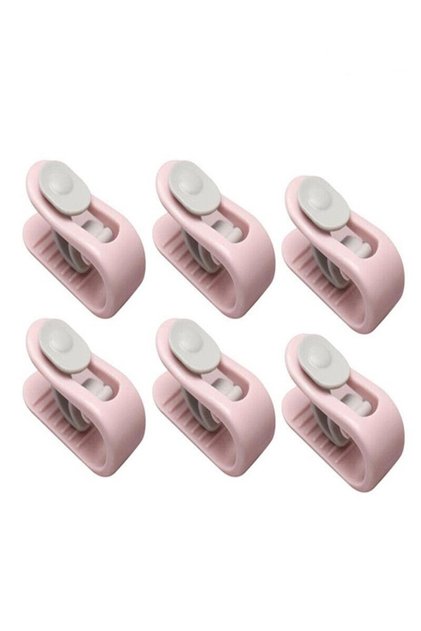 6Pcs Bedding Blanket Quilt Bed Cover Pillow for Fixer Holder Buckle Clip
