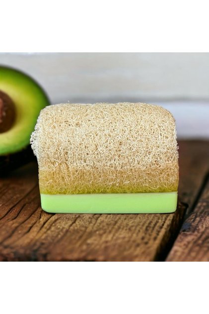 Charov Avocado Extract Natural Pumpkin Fiber Soap 130 Gr