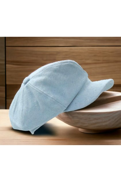 Women's Winter Stamp Wool Floppy Hat Cap Beretta