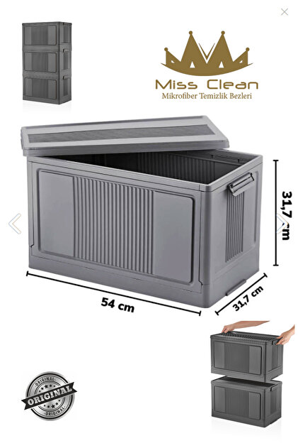 トライアルセット・サンプル CP MissClean ( 1 ADET ) Çok Amaçlı Portatif Istiflenebilir Organizer