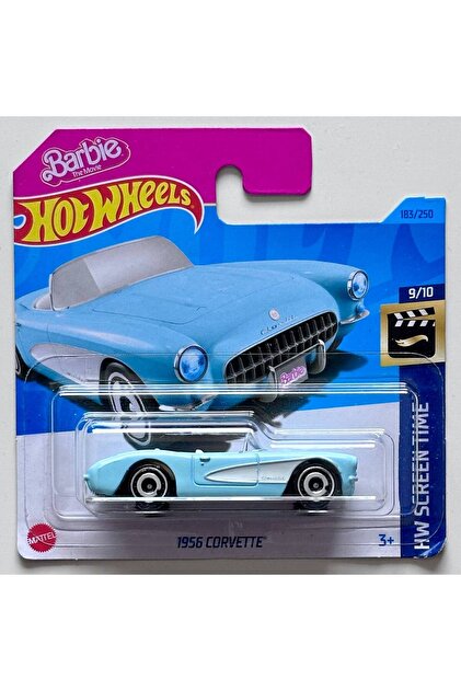 HOT WHEELS Hotwheels 1956 Corvette Barbie Turkuaz - 2023 Serisi