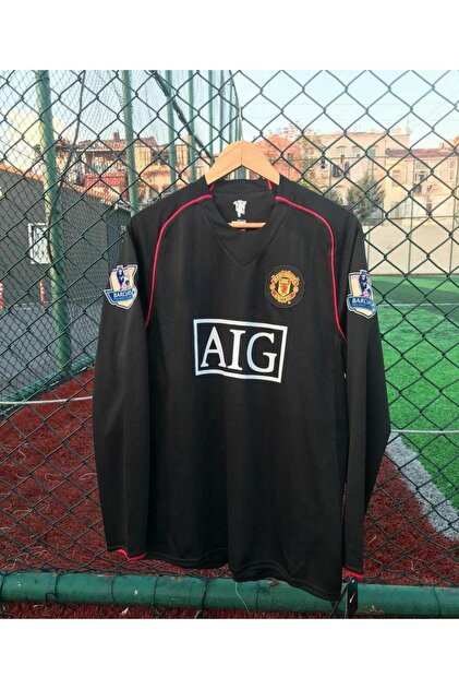 BYSPORTAKUS Manchester United 2007 - 2008 Uzunkol Siyah Ronaldo