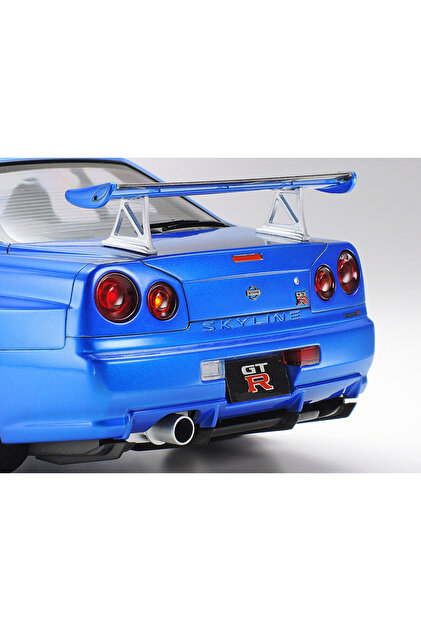 TAMIYA 1/24 Nissan Skyline GT-R V Spec II (R34) Plastik Araba