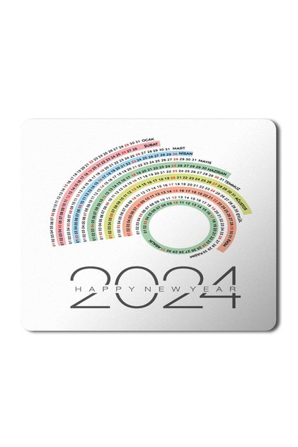 2024 La mulți ani Calendar MousePad Mouse pad