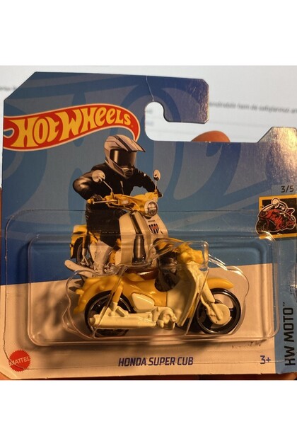 HOT WHEELS HONDA SUPER CUB HW MOTO 3/5 TEKLİ MODEL - Fiyatı, Yorumları