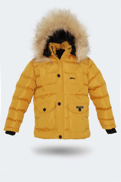 Napoli I Unisex Children's Coat & Jacket Yellow