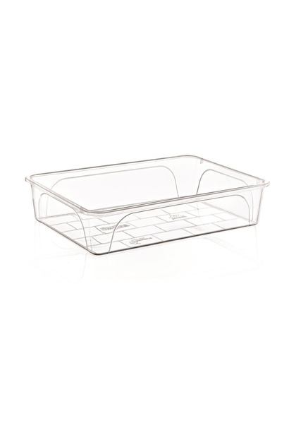 5 Liter Plastic Transparent Cheese Tub - 1233