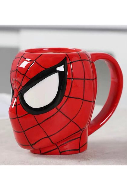Yılbaşı Hediyelik Spiderman Örümcek Adam Seramik Kupa Bardak