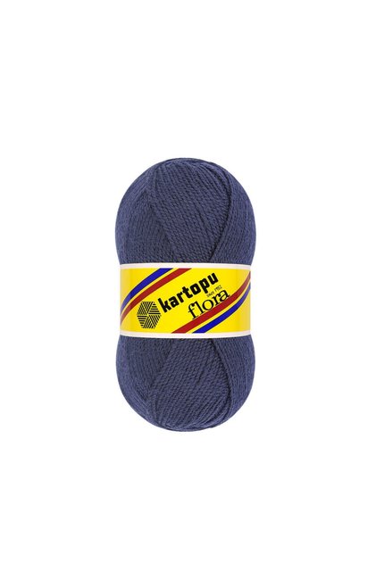 Flora K640 Lacivert El Örgü Patik Ipi 100gr