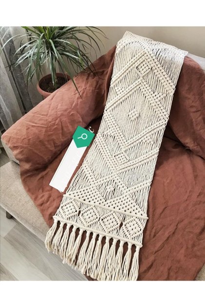 Macrame Runner Tablecloth