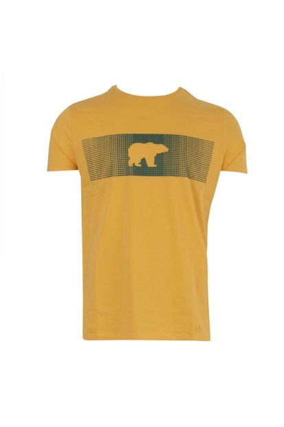 Bad Bear Erkek Sarı T-Shirt   20.01.07.024 - 1