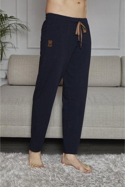 Ince Battal Tek Alt Penye Pamuk Pijama