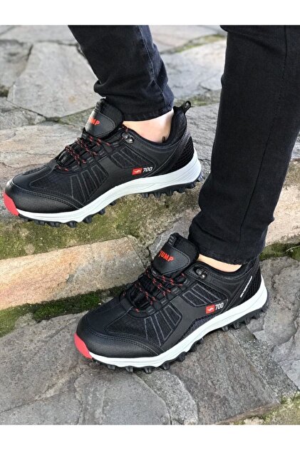 ジョニー 29652 Siyah Erkek Su Geçirmez Outdoor Bot Spor Ayakkabı