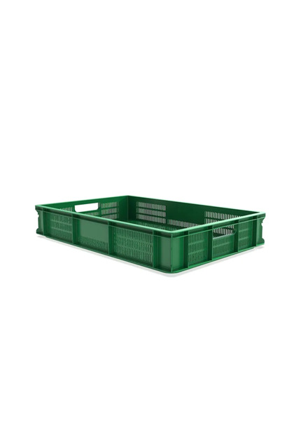 Plastic Vegetable and Fruit Crate 400X600X100