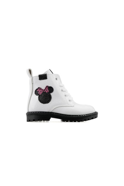 Cold-Proof Girls' Boots with Zipper Detail on the Side and Lace-up Winter Boots