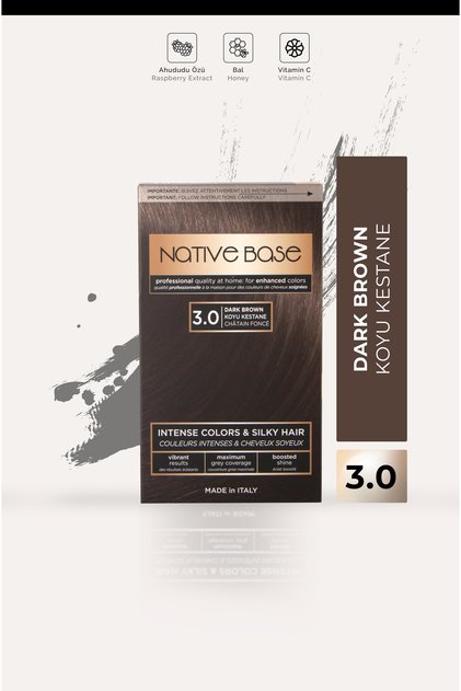 Saç Boyası 3.0 Koyu Kestane