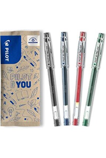 Pilot G - Tec C4 Gel Microtip Rollerball 0.4 mm (Pack of 12) - Violet