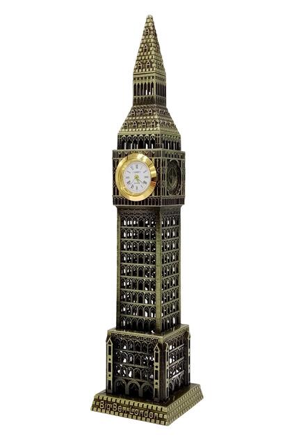 Dünyadan Hediyeler Vintage Metal İngiltere London Big Ben Saat