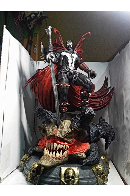 TuransoyCraft Mortal Kombat Spawn Boyalı Figür Medieval Spawn