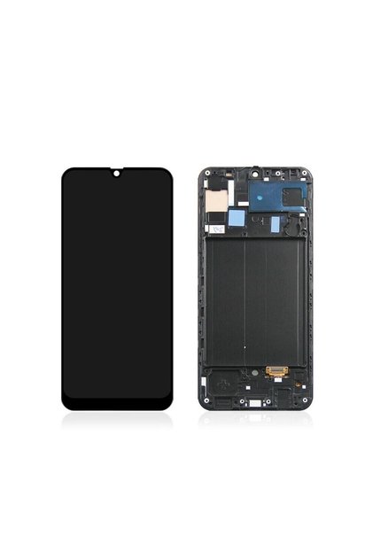 Galaxy A30 A305 Uyumlu Lcd Ekran Dokunmatik Siyah Oled Çıtalı