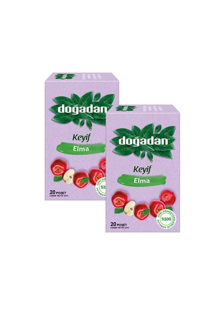 ELMA KARIŞIK MEYVE ÇAYI 20 POŞET, 2 ADET