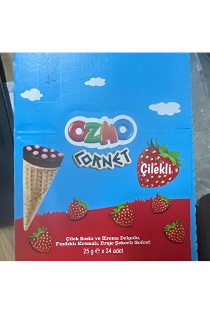 Şölen OZMO CORNET ÇİLEKLİ 25 GR*24 - Fiyatı, Yorumları