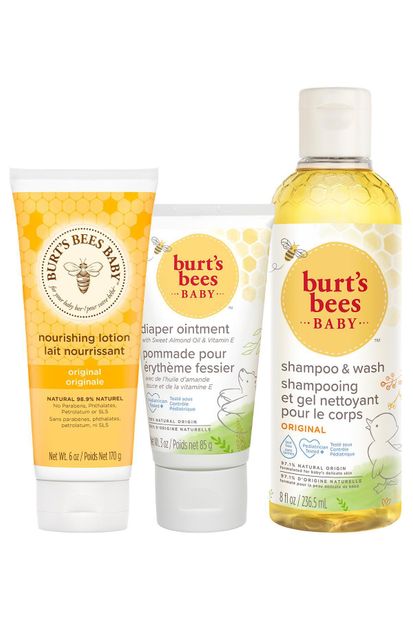 Burts Bees Burt's Bees Bebek Bakım Kremi & Şampuan Seti - 1