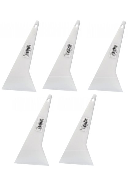 5 Pieces of Window Film Pulling Apparatus with Thin Mouth and Long Handle