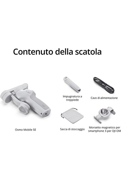 DJI OSMO Mobile SE 3 Eksenli Akıllı Telefon Sabitleyici