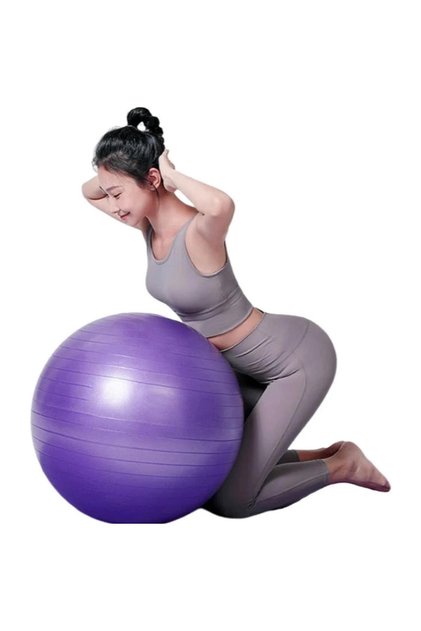 Pilates Topu (55 CM-MOR)