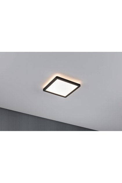 Tavana sıfır 24w siyah kasa gün ışığı 30x30 kare modern led avize banyo balkon ofis wc dekoratif aydınlatma