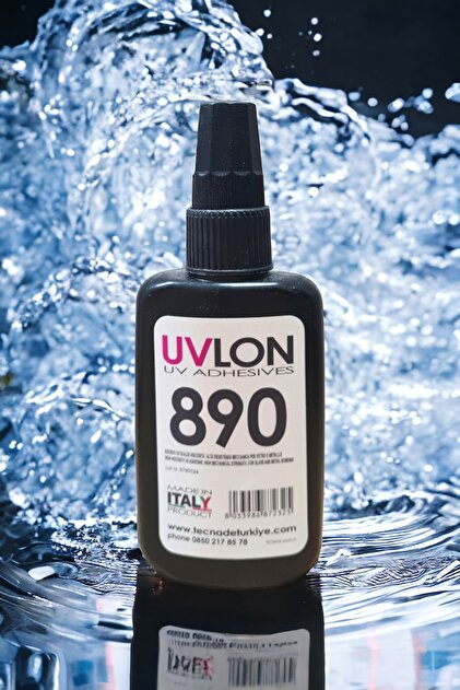 TECNADE 890 Uv Ultraviyole Cam Yapıştırıcı 50 ml (UV LAMBA GEREKİR