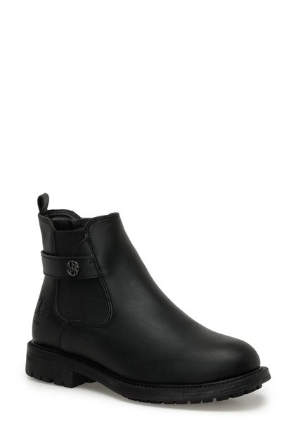 U.S. Polo Assn. Bloze Black Zippered Women's Boots