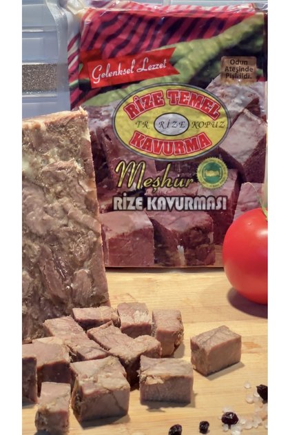 Odun Ateşinde Doğal Rize Kavurması 500 GRAM * 2 Lİ PAKET (1 KG)