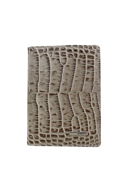 Genuine Leather Unisex Passport Case with Card Holder 00920