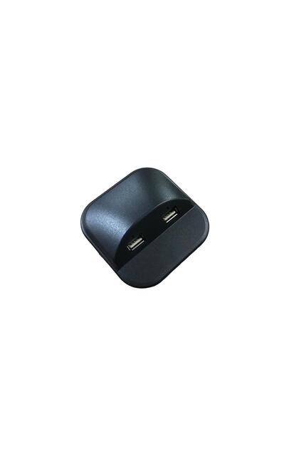 Çalışma Masası için Masa Üstü Usb Şarj Cihazı Siyah Adaptörsüz