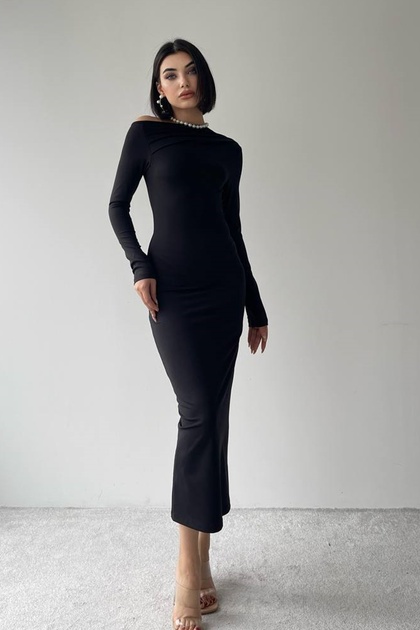 fitted little black dress Campbell&Kramer cowl-neck Psyche micro mini dress black polka dot | PIpe  and Row