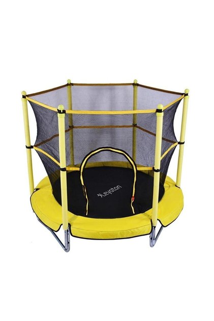 Çocuk Trambolini Fileli Korumalı 152 Cm Kolay Kurulum Ev Bahçe Tipi