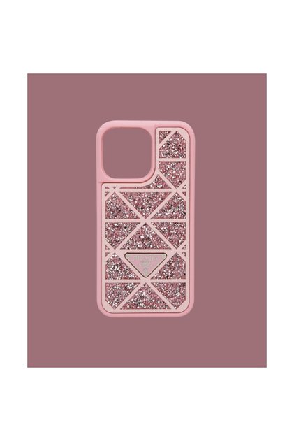 Pink Stone Phone Case - Dk019 - iPhone 14 Promax