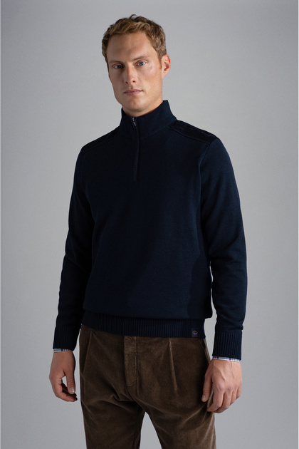 MEN'S ZIPPED PULLOVER C.WWOOL